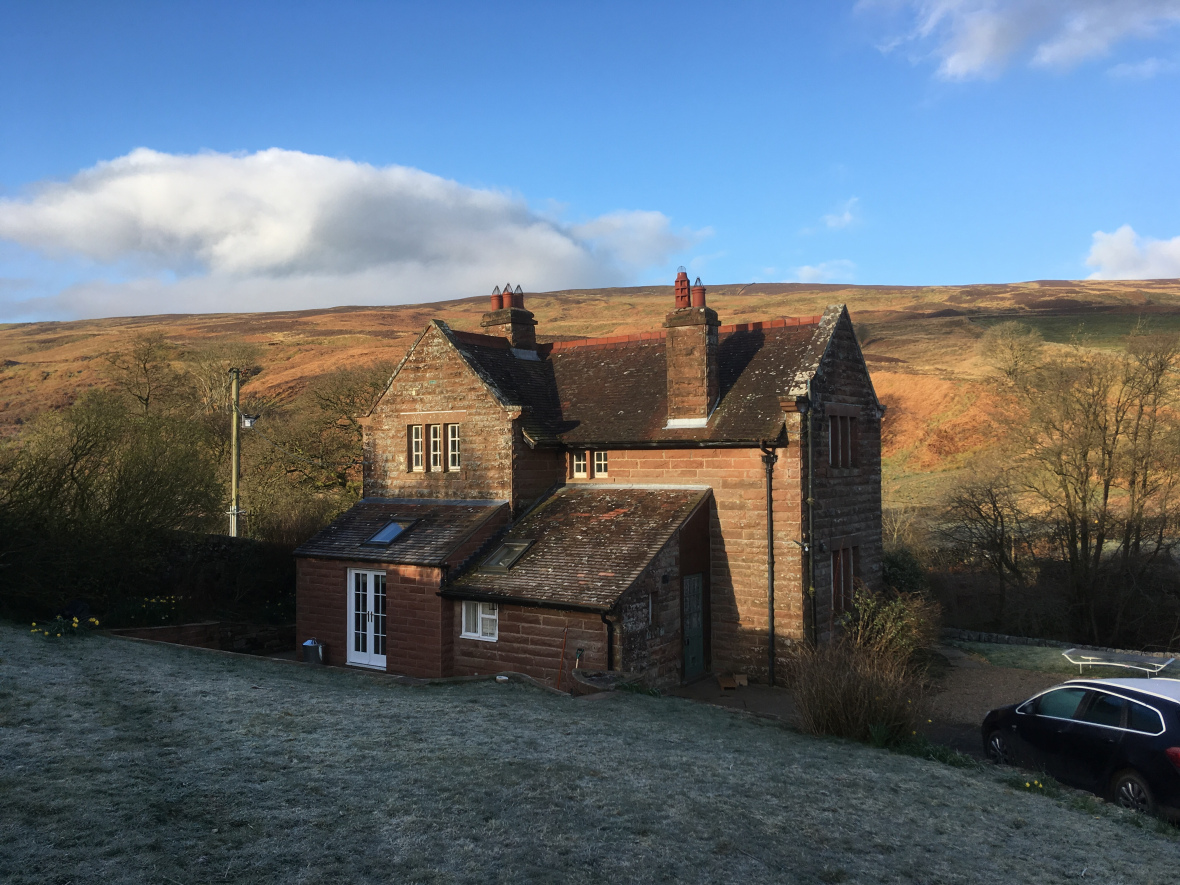 Pump House Cottage from the back